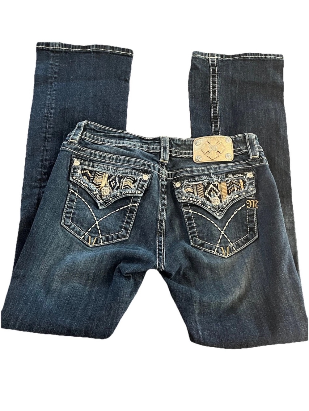Miss Me Dark Blue Women's Boot Cut Jeans - Picture 5 of 5